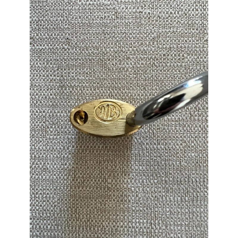 New Wilson Bohannan WB Padlock Brass Lock Heavy Duty w/