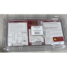 FORD SUPER DUTY Silver  License Plate Frame Stainless Steel Au-tomotive