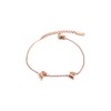 CHIFEI Juego Joyas Mujer 4 Pzas Colgante Mariposa Acero Inoxidable