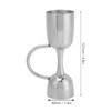 Stainless Steel Bar Measures Jigger Wine Cocktail Shaker Jigger Dual