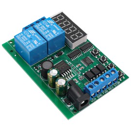 POFET 5V - 24V Multifunction Motor Forward Reverse Controller Timing Delay Time Cycles Relay