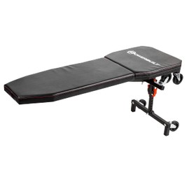 Powerbuilt 3-in-1 Under Dash Creeper, Knee Pad, Roll Laying Down or Upright Inside of Car or Truck, Padding, Easy Fold Garage Storage - 941893ECE