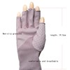 Kingsie Women's Fingerless Gloves, Half Finger Gloves, UV Protection, Fingerless,