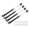 sourcing map 4Pcs Lid Support Hinges, 20N Gas Struts Soft