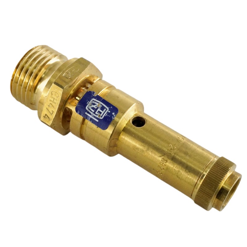 Fittingstore TÜV Safety Valves (DN8) 6 to 20 Bar Brass