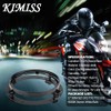 KIMISS 7 Inch Motorcycle Headlight Bracket, Galvanized Headlight Round Ring