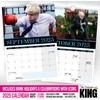 The Calendar King // Boris Johnson - 2025 Wall Calendar