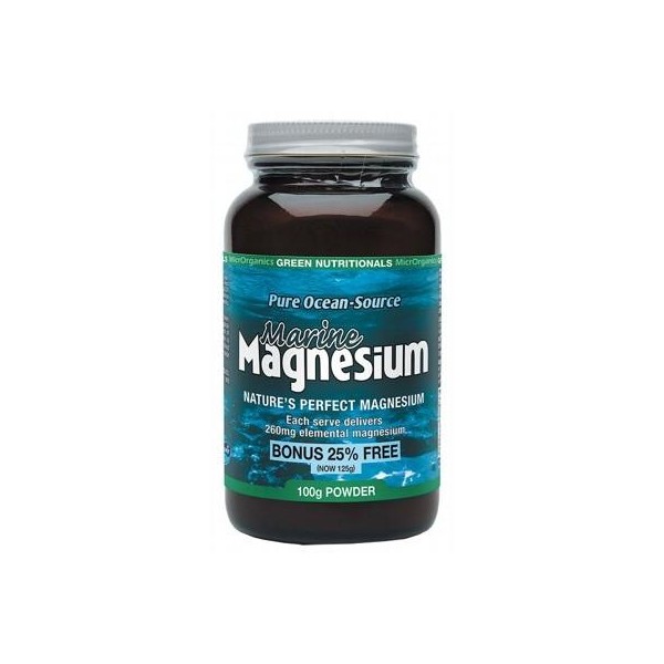 GREEN NUTRITIONALS Marine Magnesium Powder 100g