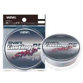 VARIVAS PE Line, Avani Casting PE, Super Max Power, 164.0 ft (500 m), No. 4, 70 lbs, 8 Pieces, Stealth Gray