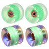 PATIKIL Light Up Skateboard Wheels 60x45mm, 4 Pack 78A PU