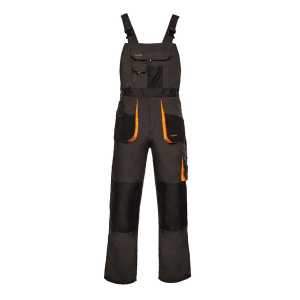 Art.Mas Men’s Work Overalls Bib and Brace With Pockets And