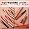 Liquid Lipstick Lip Liner Set, Waterproof & Smudge-proof Lip Gloss