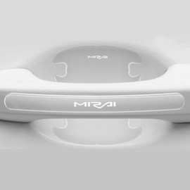 Mirai Door Handle Protector, Suitable for All Series, Car Parts, Door Handle Protection, Scratch-Resistant, Exterior Parts, Seal, Sticker, Cover, Includes Exclusive Logo, Easy Installation, Set of 8