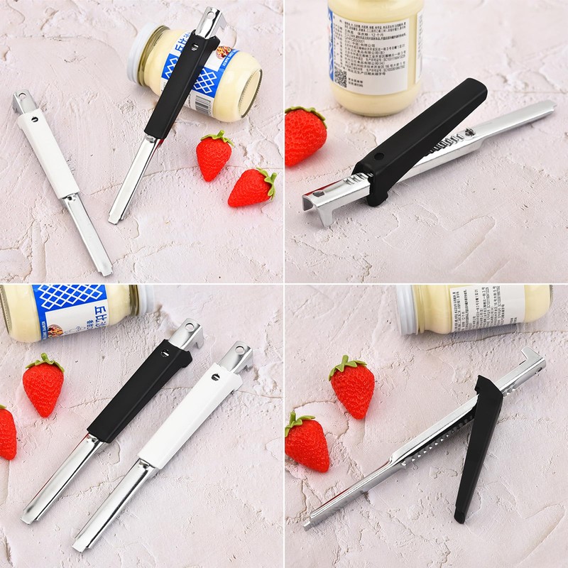 Jar Openers for Arthritis Hands, 2 Pack Stainless Steel Jar