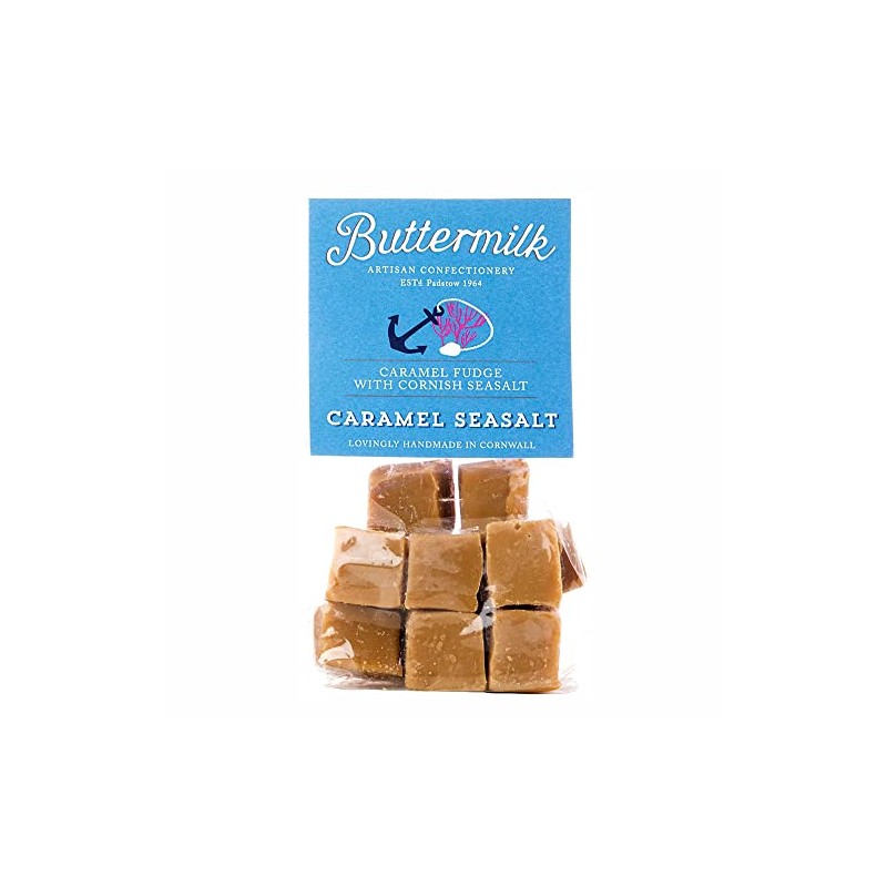 Buttermilk Caramel & Sea Salt Fudge 175g - Pack of