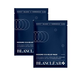 Partner company Blancclear Mask Pack Blancclear Exosome Cica Relief Mask / 블랑클리어 마스크팩 블랑클리어 엑소좀 시카 릴리프 마스크