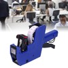 Price Tag Gun Coding Machine 8 Digits with 10pcs White
