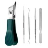 Five sets of eagle beak beveled nail clippers household multifunctional