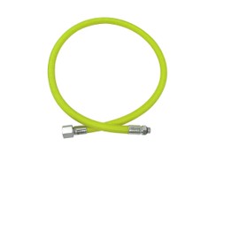 DXDivers Low Pressure Braided Scuba Regulator Hose (Yellow) (40)