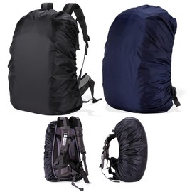 Regenschutz für Rucksack, 2 Stück Regenschutz Schulranzen, Regencape Wasserdichter Regenhülle Rucksack Regenschutz