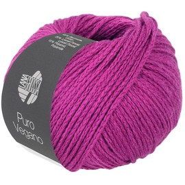 LANA GROSSA Puro Vegano Warp Yarn Construction without Animal Fibres Hand Knitting Yarn Made of 65% Cotton, 20% Lyocell (Tencel) and 15% Polyamide 50 g Wool for Knitting & Crocheting 90 m Yarn FB 8
