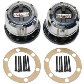 For Nissan Frontier Locking Hub 1998-2004 | Manual | Set of 2 | 28 Splines | 6-Stud | Includes Gaskets & Bolts | 15001.61