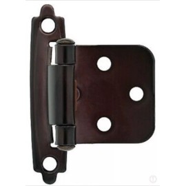 Liberty Hardware Set 2 Liberty Hardware H0103AC-BZR-O Self-Closing Overlay Cabinet Hinge BRONZE