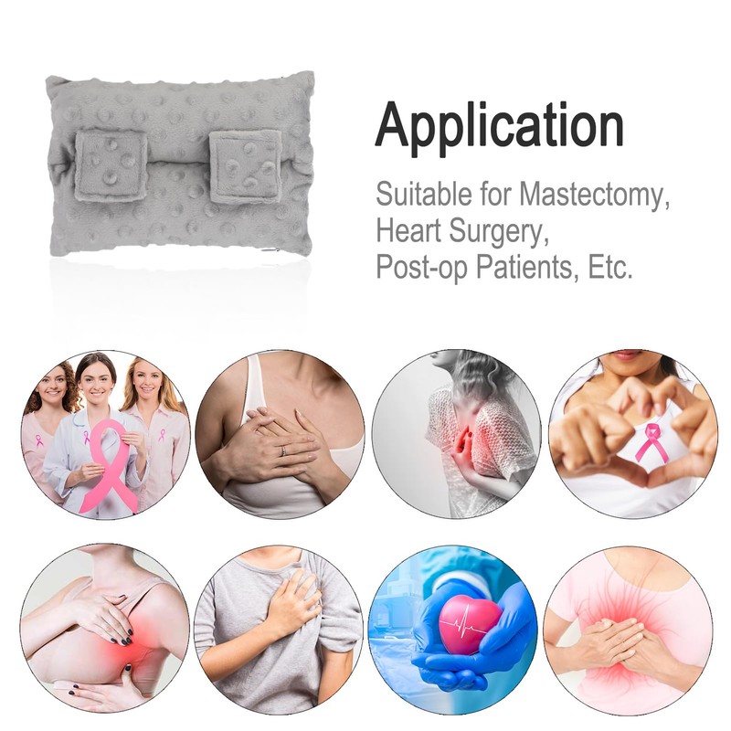 Little Port Pillow Heart Surgery Pillows for Chemo Port After