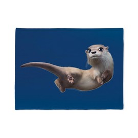CafePress PD Moreno's Otter Super Soft Plush Fleece Throw Blanket, 30"x40"