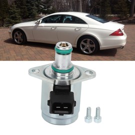 Qiilu W211 Steering Solenoid Valve, Proportional Valve for Power Steering, Steel Construction, Rustproof 2114600984