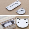 2 Pack Flush Pull Handle, Hidden Recessed Door Handle for