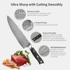 8 Inch Professional Damascus Steel Kitchen Chef Knife with Resin