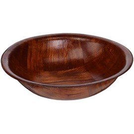Winco WWB-5 Wooden Woven Salad Bowl, 5-Inch,Brown, 1 Count (Pack of 1)