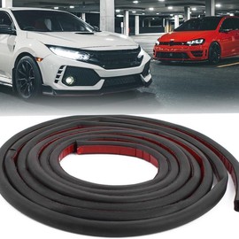 Edinstry D Shape Car Door Self Adhesive Rubber Seal Weather Strip Black 10Ft 12 x 12mm