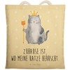 Mr. & Mrs. Panda Shopping Bag Cats Koenig, yellow