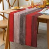 Hanrunsi Red Table Runner 33 X 183 cm Rectangle Coffee