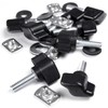 Greluma 8 Sets Universal Hardtop Screws for Jeep Wrangler -
