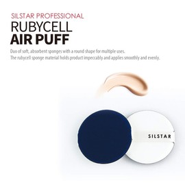 SILSTAR PROFESSIONAL AIR PUFF SPONGE 6 PCS IN A PACK AIR CUSHION PUFF FOR APPLYING BB CREAM, LIQUID CREAM, CONCEALER, KOREAN MAKEUP AIR PUFF