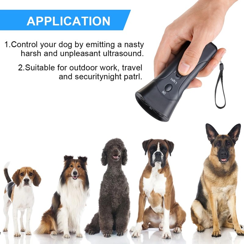 QZC Super Ultrasonic Dog Chaser,Training Dog Banish Dog Machine,Stop Animals