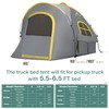 GoHimal Pickup Truck Tent, Waterproof PU2000mm Double Layer for 5.5-6.0