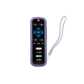 CONTROL EXPERT Universal Remote Case for Roku TV Smart TV Remote Control Express Premiere Stick (Grey)