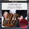 Legare Carbon Leather Long Wallet, Stores Up to 18 Cards,