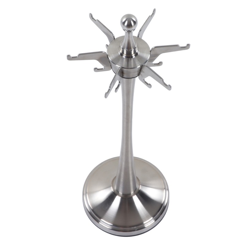 Kitchen Utensil Stand Stainless Steel Space Saving Rotatable Rustproof Kitchenware