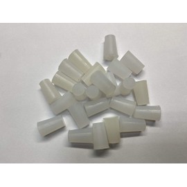 dexierp Protection Force ストッパー プラグ 3/8" 9-10 mm ホール (パック 50) チューブ ボトル オープニング用 7/16-14 UNC 7/16-20 UNF M11 スレッド ナット ペイント マスキング 再利用可能 シリコーン ゴム STS0438-(50 パック)