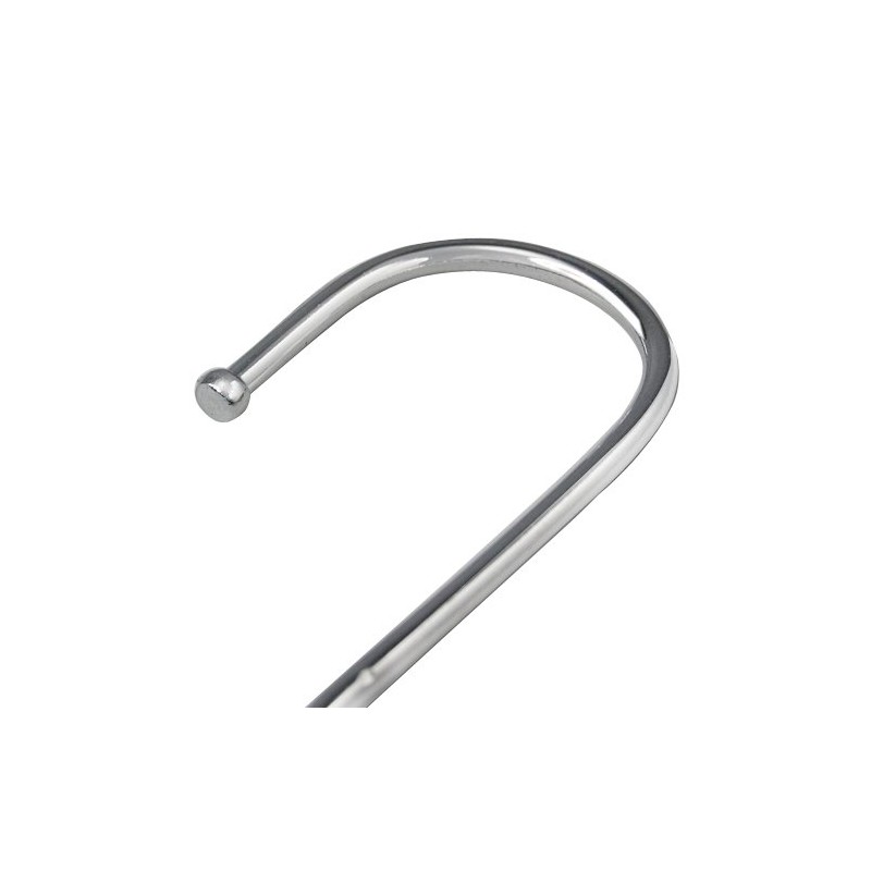 Accessotech 8 x 85mm Stainless Steel S Hooks Kitchen Meat