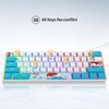 Fogruaden Wired 60% Percent Mechanical Keyboard RGB Gaming Keyboard 60