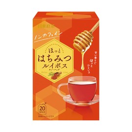 Mitsui Norin Nitto Tea Honey Rooibos Tea Bags, 20 Bags x 2 Packs