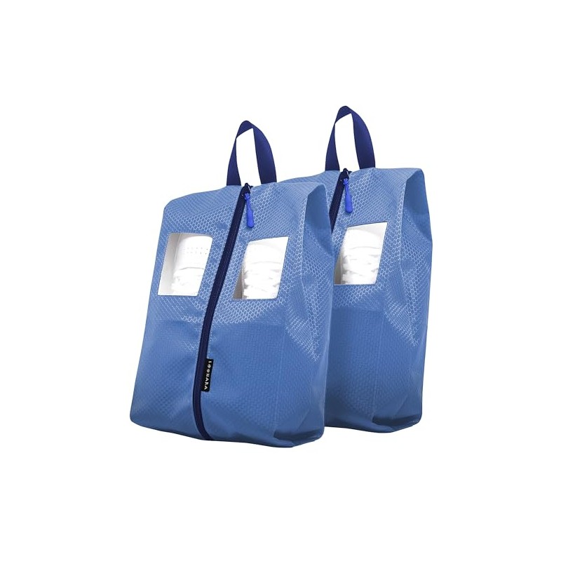 Travel Shoe Bag for Suitcase and Backpack, Mariner's Azure -