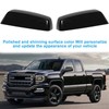 YIXIN 2PCS Chrome Direct Replacement Side Mirror Covers Caps for