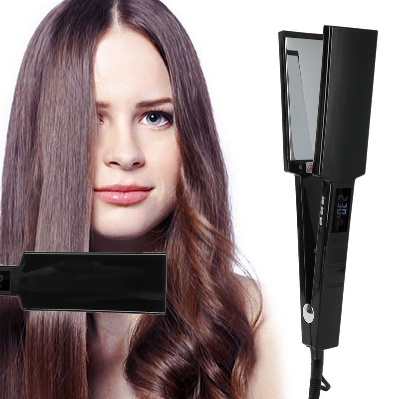 Electric Hair Curling Straightener Negative Ion Ceramic Hair Styling Tool